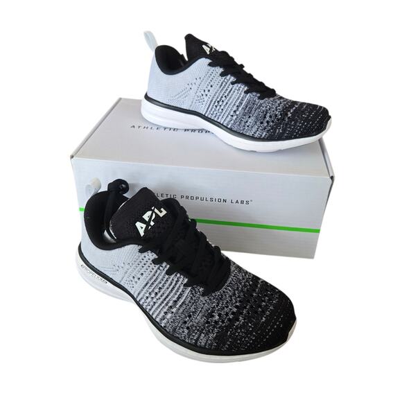 APL Women APL Athletic Propulsion Labs Womens Techloom Pro Sneakers Shoes Black Size 5.5